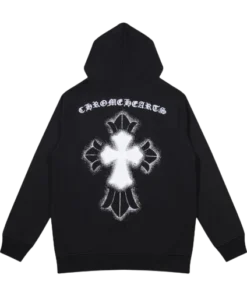 Chrome Hearts Script Beautiful Logo & Black Hoodie