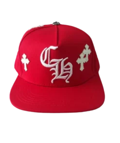 Chrome Hearts CH Cross Hat Red