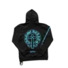 Chrome Hearts Blue Logo & Black Hoodie