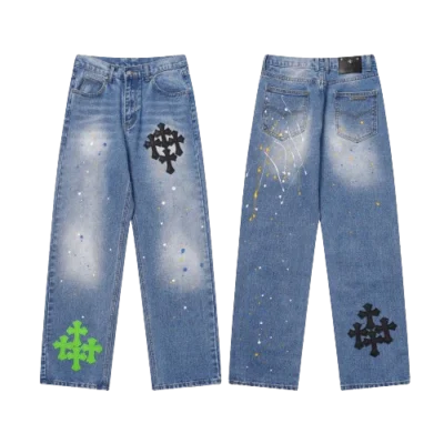 Chrome Hearts Denim Words Jeans Chrome Hearts Jeans