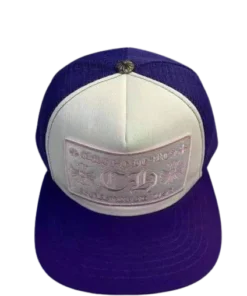 Chrome Hearts CH Hollywood USA Hat Purple