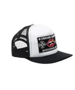 Chrome Hearts Love Mouth White Hat