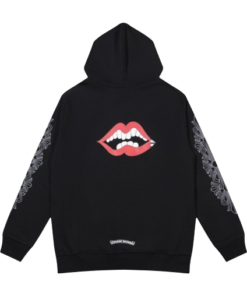 Mouth Hoodie Black