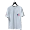 Chrome Hearts Cross Cemetery Tee White Multicolor