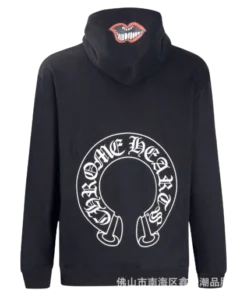 Chrome Heart Love Mouth black Hoodie