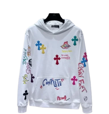 Chrome Hearts clothing Hoodie White