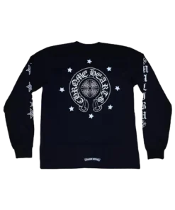 Chrome Hearts Malibu Exclusive Stars LS Sweatshirt removebg preview