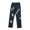 Chrome Hearts Denim Black Washed Jeans