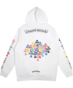 Chrome Hearts Script White Hoodie