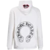 Chrome Hearts Love Mouth White Hoodie