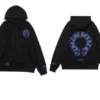 Chrome Hearts Script Blue Logo Hoodie