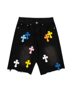 Chrome Hearts Color Cross Jeans