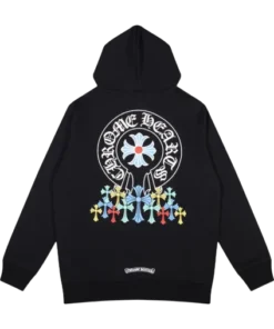 Chrome Hearts Script Black Hoodie