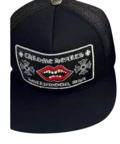 Chrome Hearts Love Mouth Black Hat