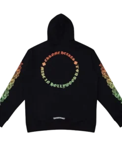 Chrome Hearts multi Colour Logo Hoodie Black